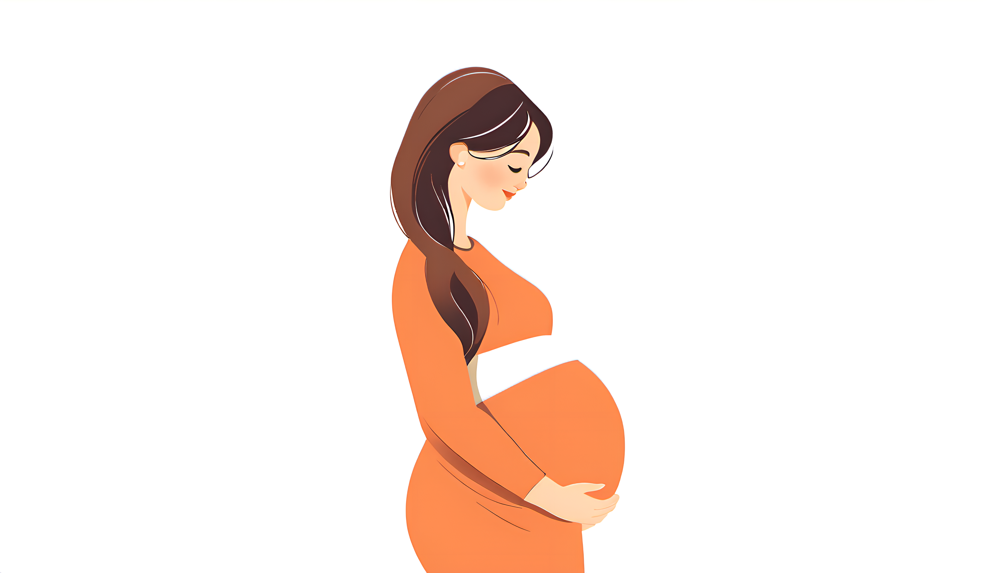懷孕孕婦準媽媽人物插畫.png